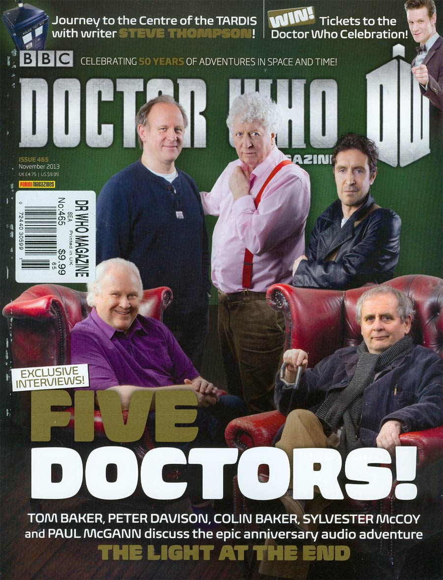 Doctor Who Magazine #465 Nov 2013