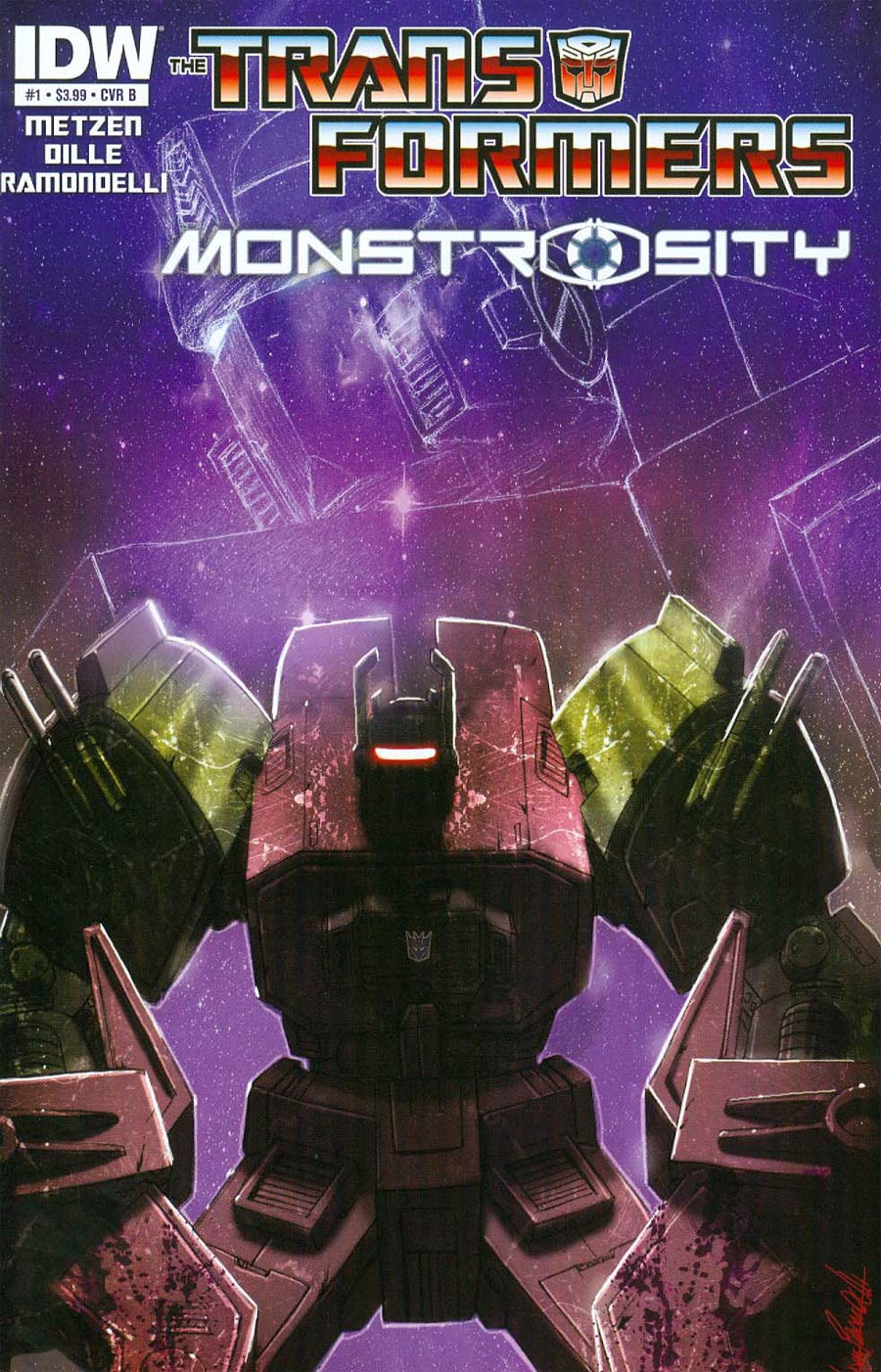 Transformers Monstrosity #1 Cover B Scorponok