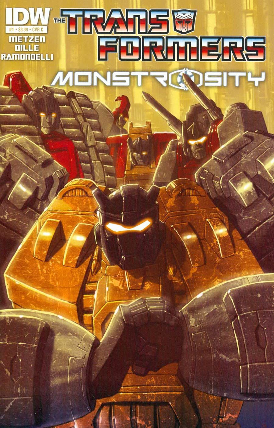 Transformers Monstrosity #1 Cover C Dinobots