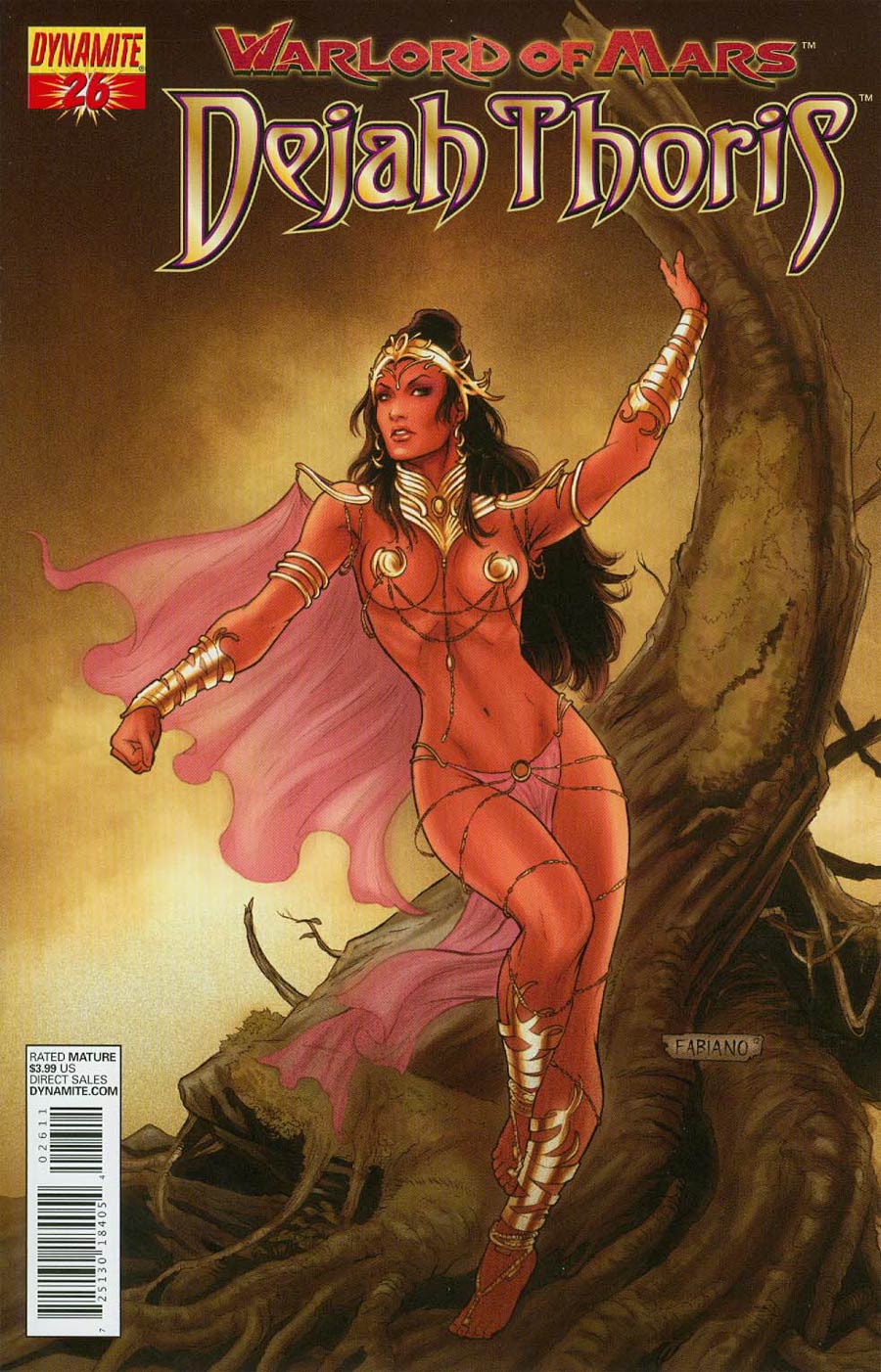 Warlord Of Mars Dejah Thoris #26 Cover B Regular Fabiano Neves Cover