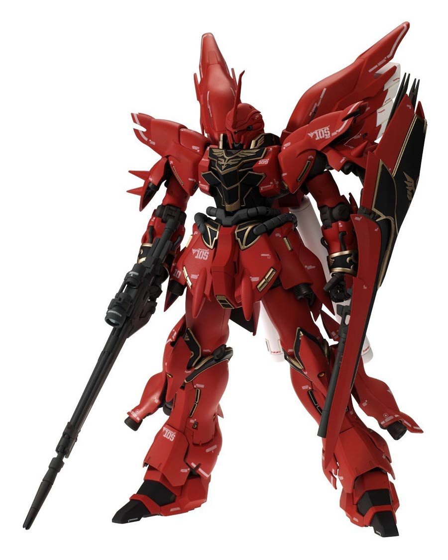 Gundam Master Grade 1/100 Kit - Ver.Ka - Neo Zeon Mobile Suit MSN-06S Sinanju