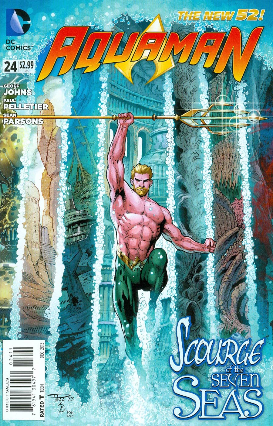 Aquaman Vol 5 #24 Cover A Regular Paul Pelletier Cover