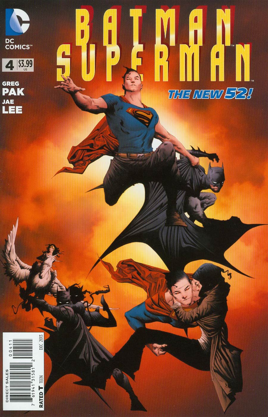 Batman Superman #4 Cover A Regular Jae Lee Cover