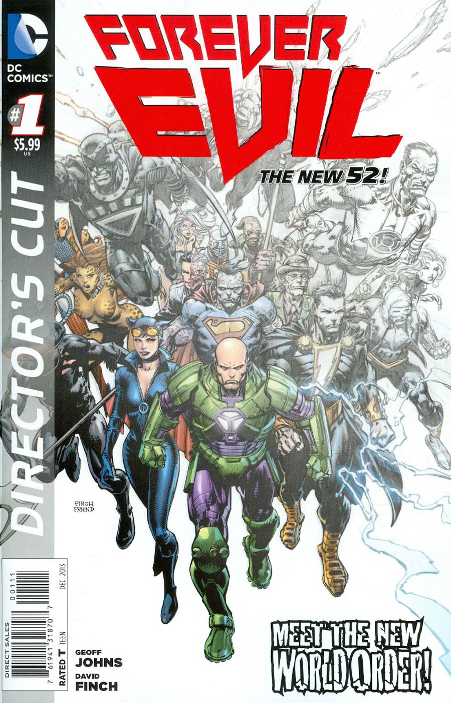 Forever Evil #1 Cover I Directors Cut