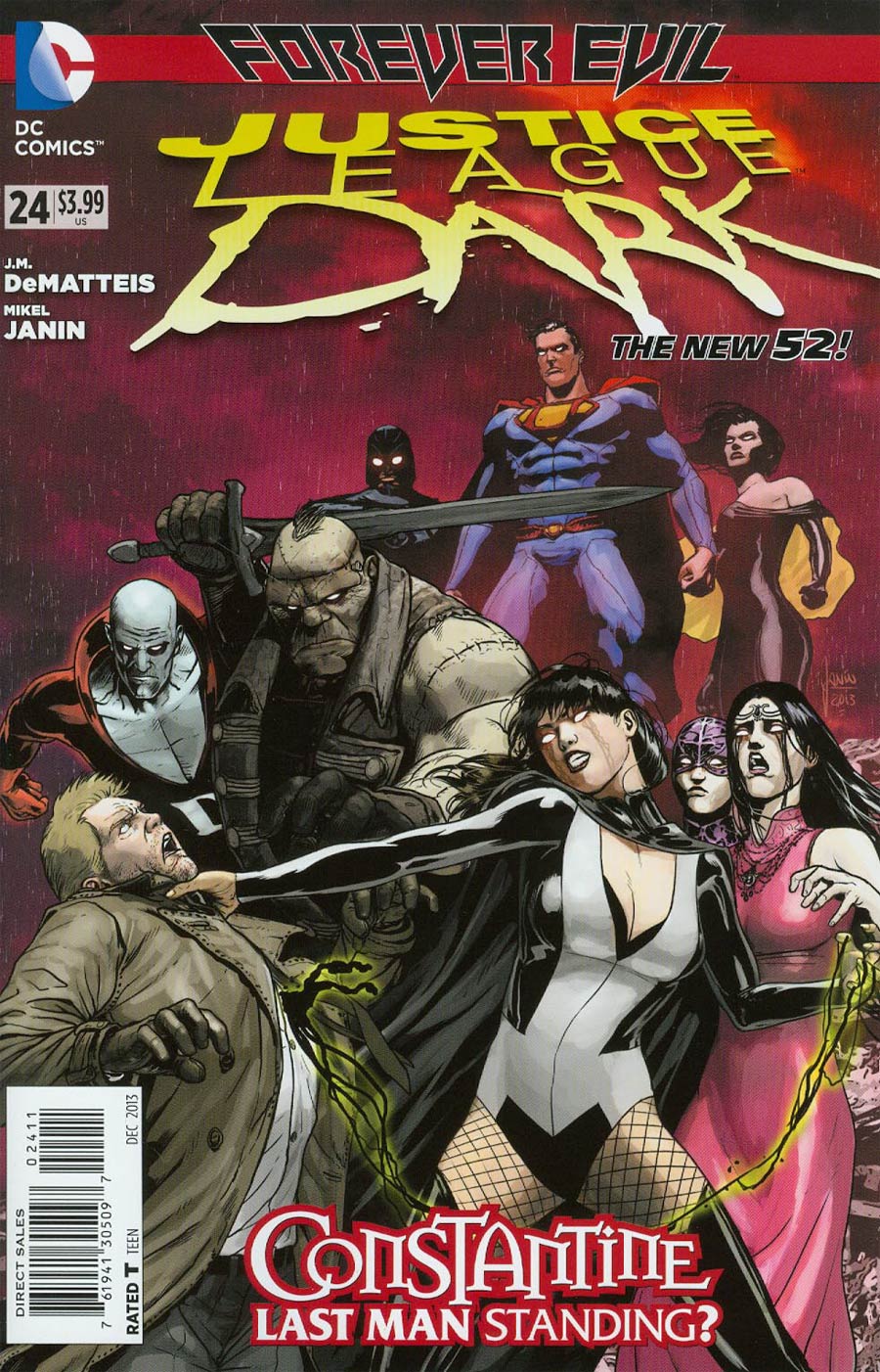 Justice League Dark #24 Cover A Regular Mikel Janin Cover (Forever Evil Tie-In)