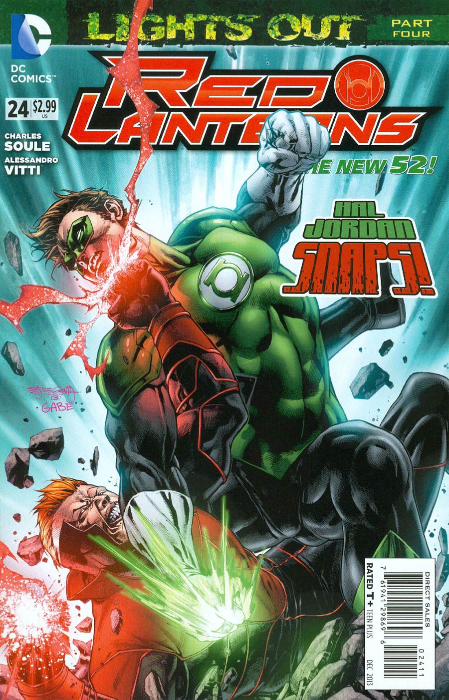 Red Lanterns #24 Cover A Regular Stephen Segovia Cover (Lights Out Part 4)
