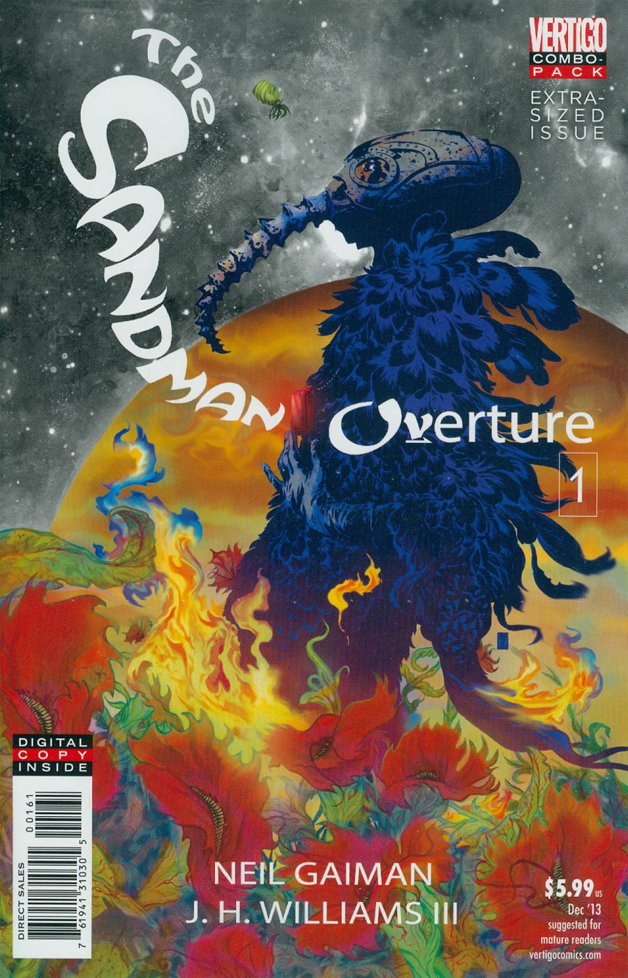 Sandman Overture #1 Cover C Combo Pack With Polybag
