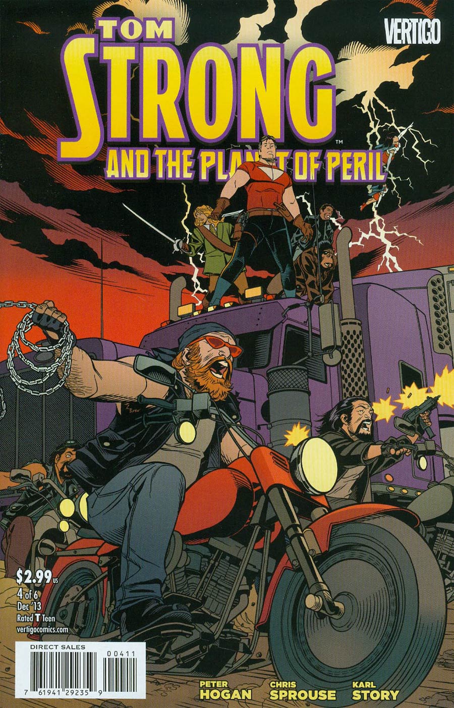 Tom Strong And The Planet Of Peril #4