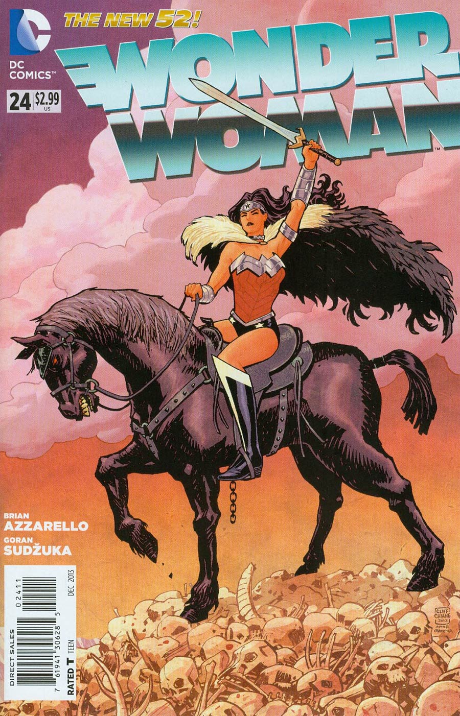 Wonder Woman Vol 4 #24 Cover A Regular Cliff Chiang Cover