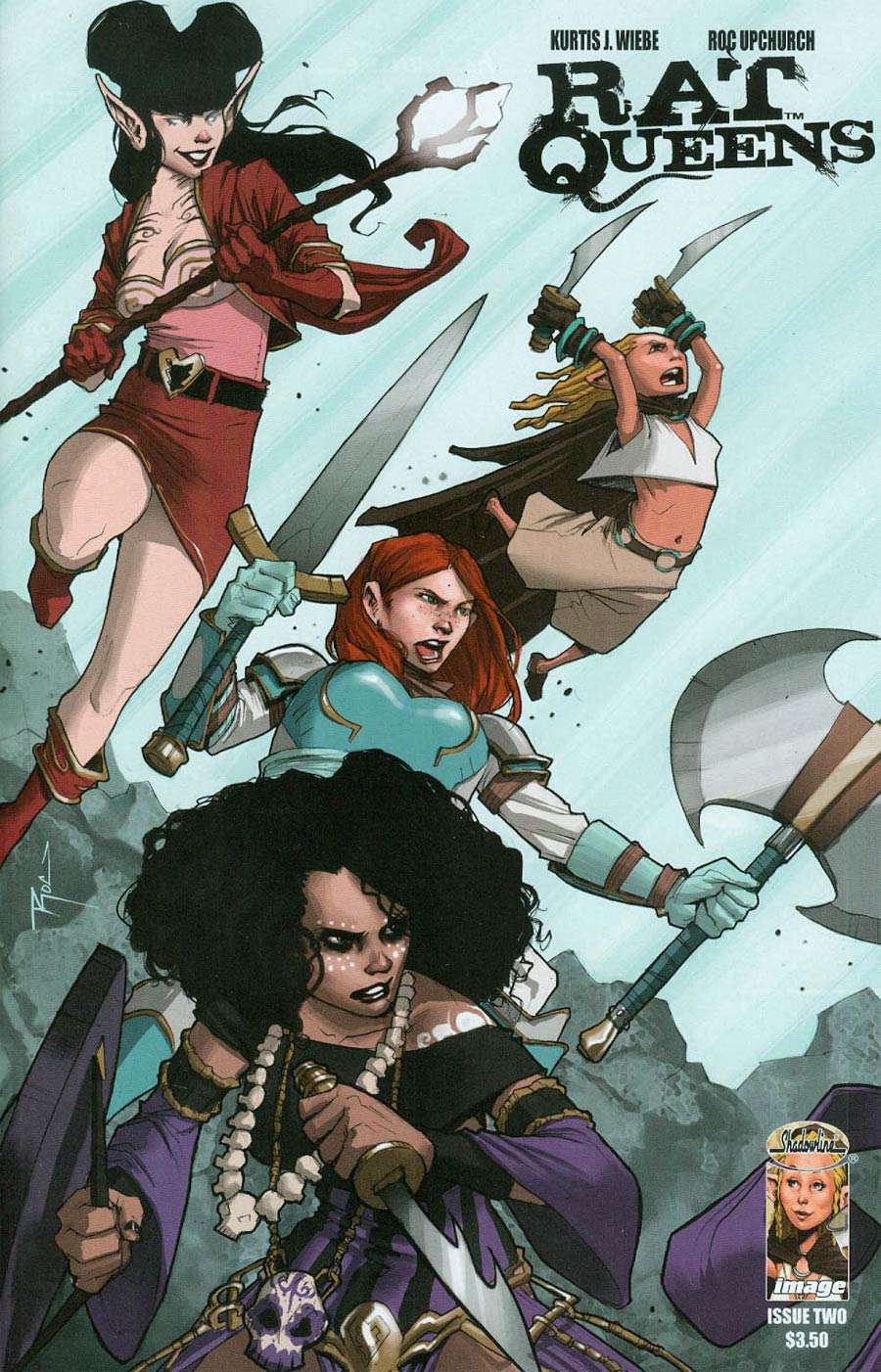 Rat Queens #2 Cover A 1st Ptg Roc Upchurch