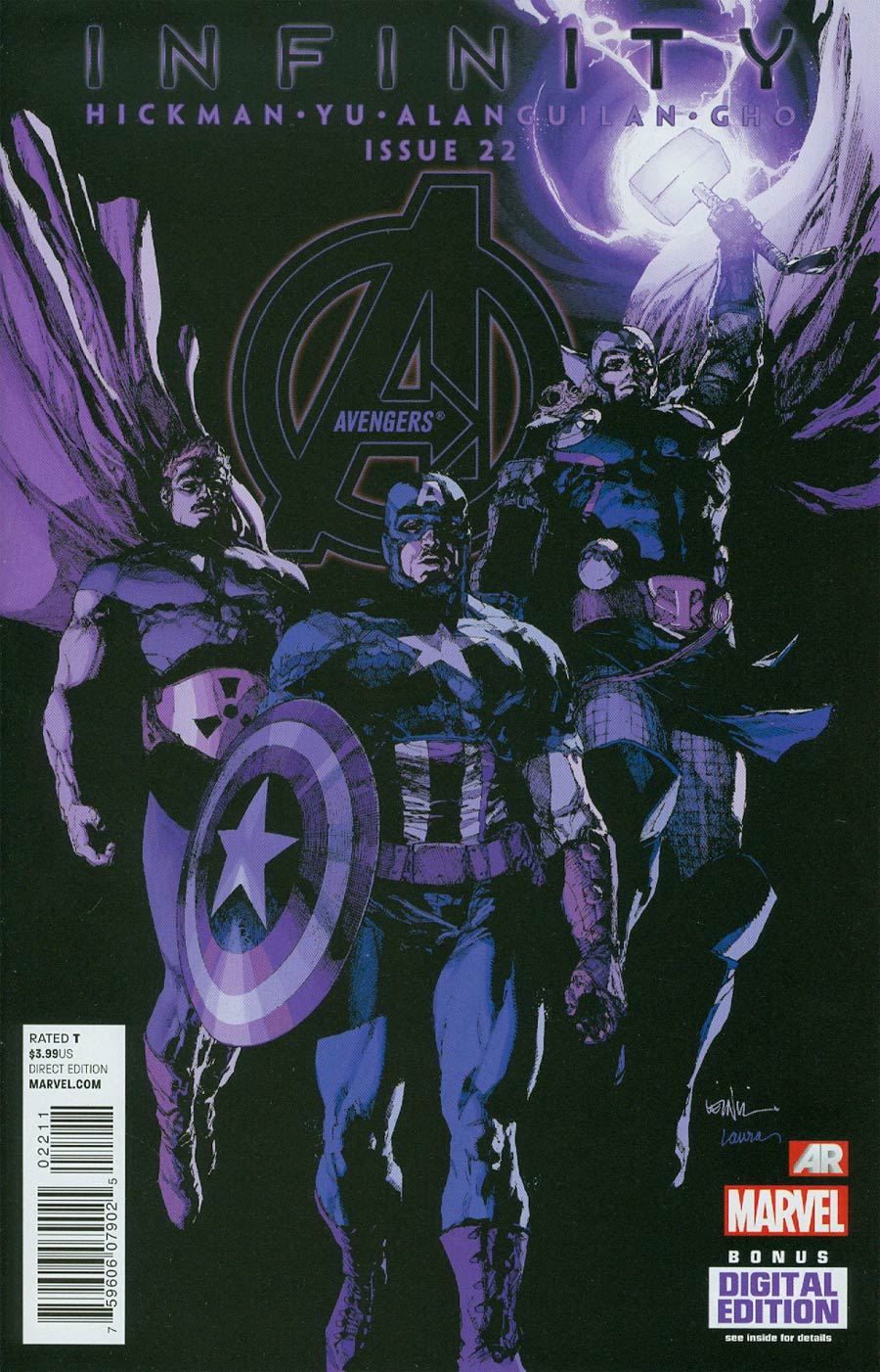 Avengers Vol 5 #22 Cover A Regular Leinil Francis Yu Cover (Infinity Tie-In)