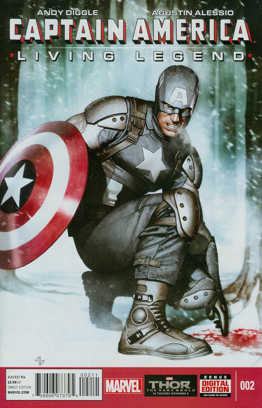 Captain America Living Legend #2 Cover A Regular Adi Granov Cover