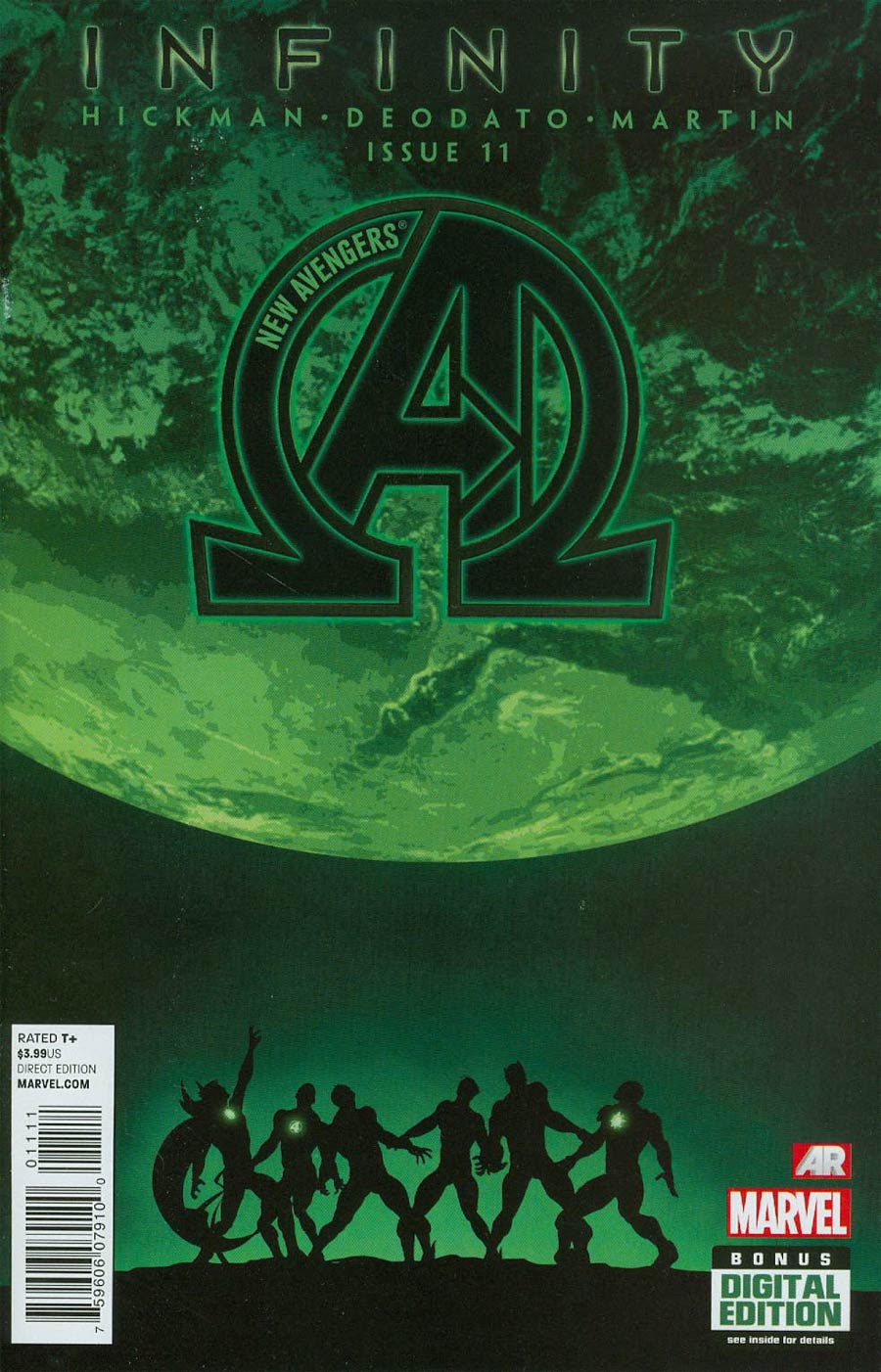 New Avengers Vol 3 #11 Cover A Regular Mike Deodato Jr Cover (Infinity Tie-In)