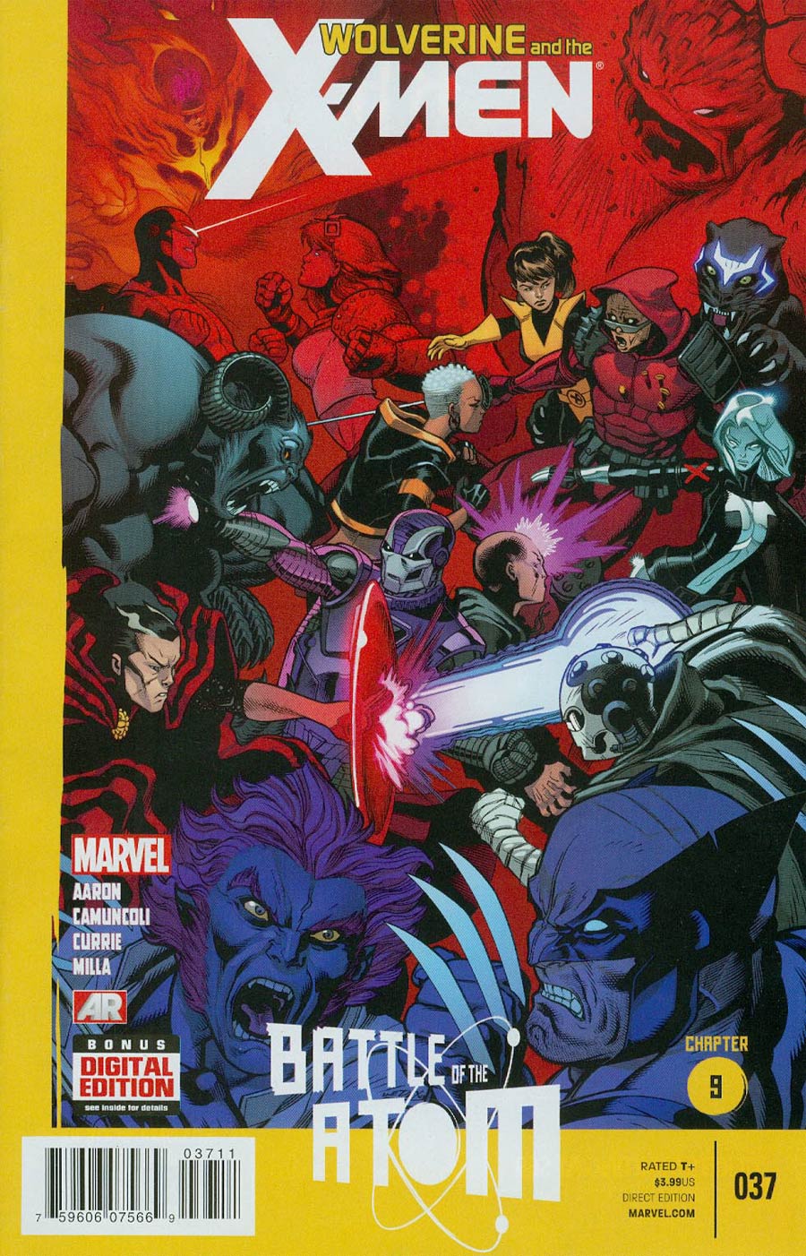 Wolverine And The X-Men #37 Cover A Regular Ed McGuinness Cover (Battle Of The Atom Part 9)
