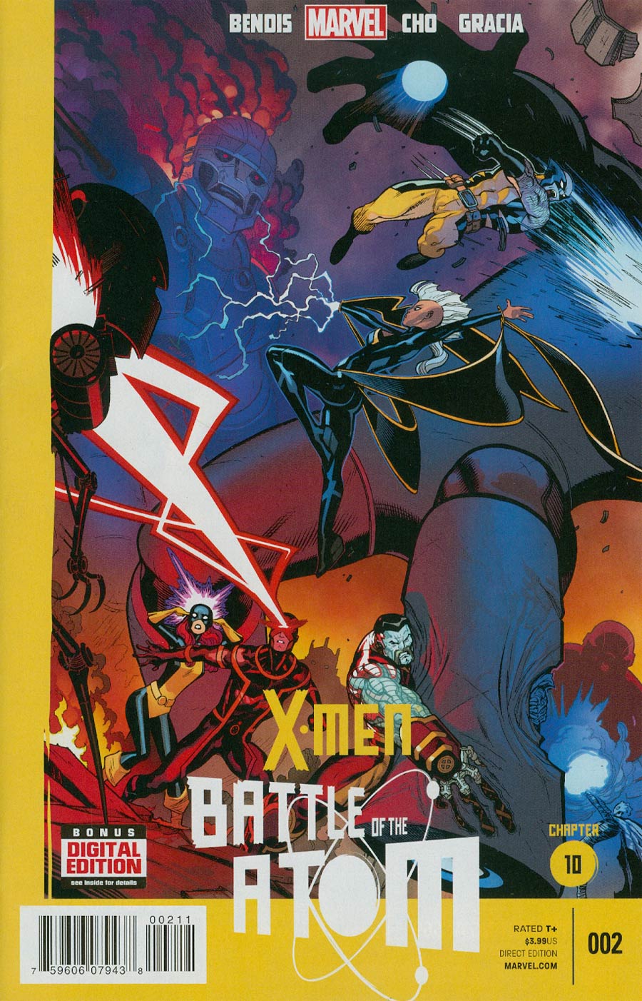 X-Men Battle Of The Atom #2 Cover A Regular Ed McGuinness Cover (Battle Of The Atom Part 10)