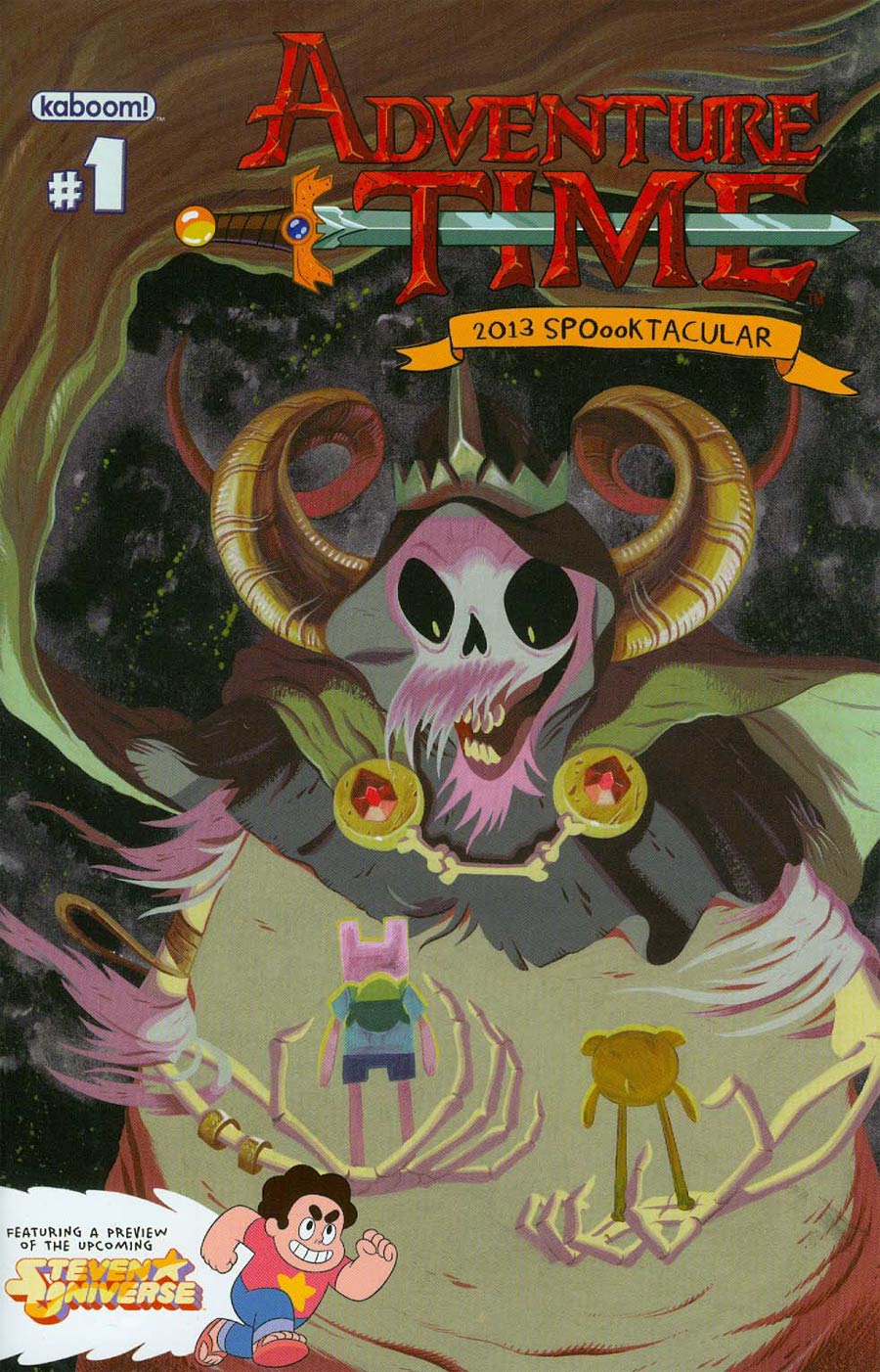 Adventure Time Spoooktacular #1 2013 Cover A Regular Becky Dreistadt Cover