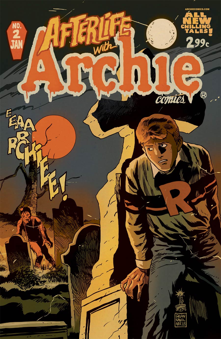 Afterlife With Archie #2 Cover A 1st Ptg Regular Francesco Francavilla Cover
