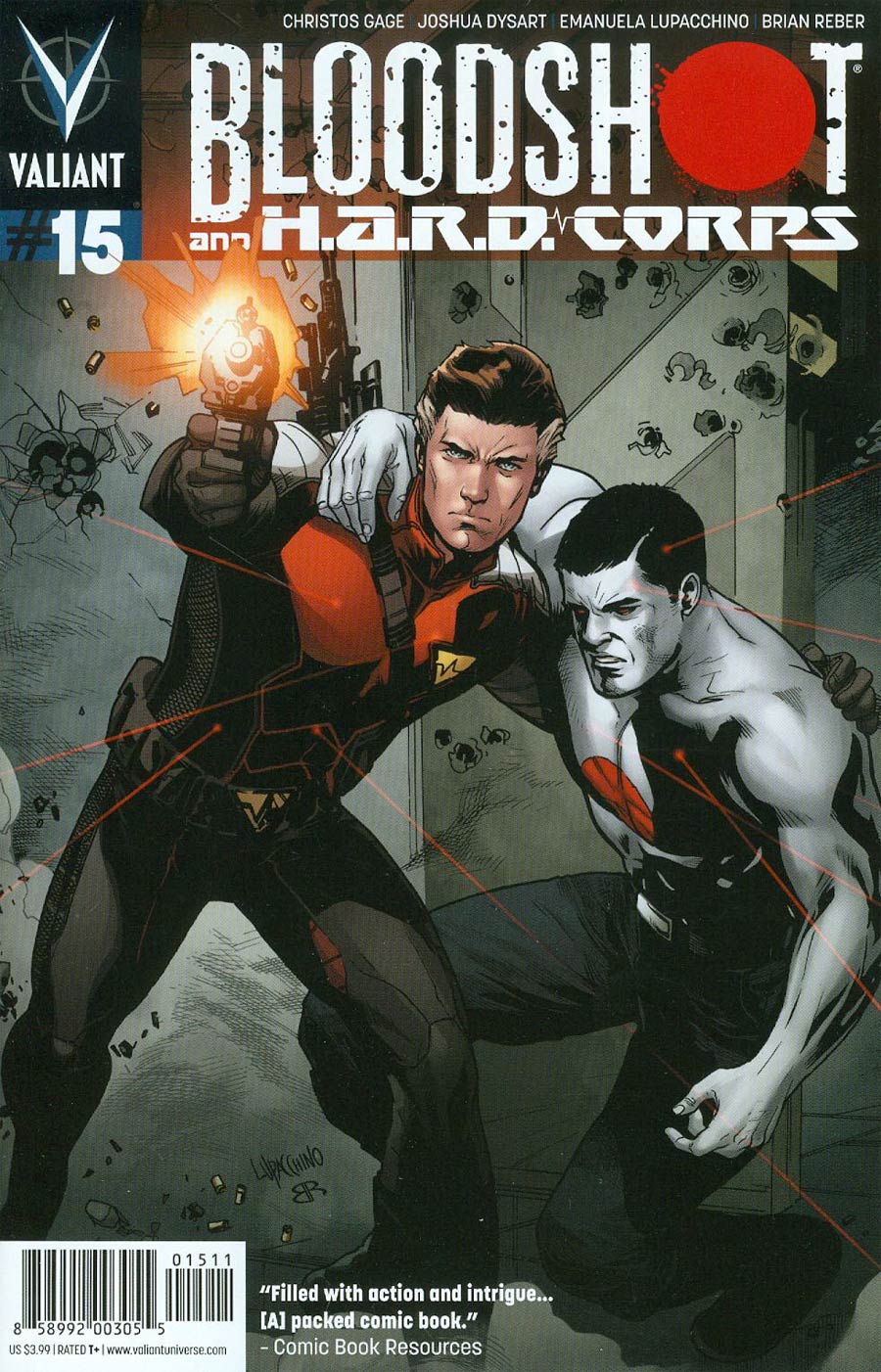 Bloodshot And H.A.R.D. Corps #15 Cover A Regular Emanuela Lupacchino Cover