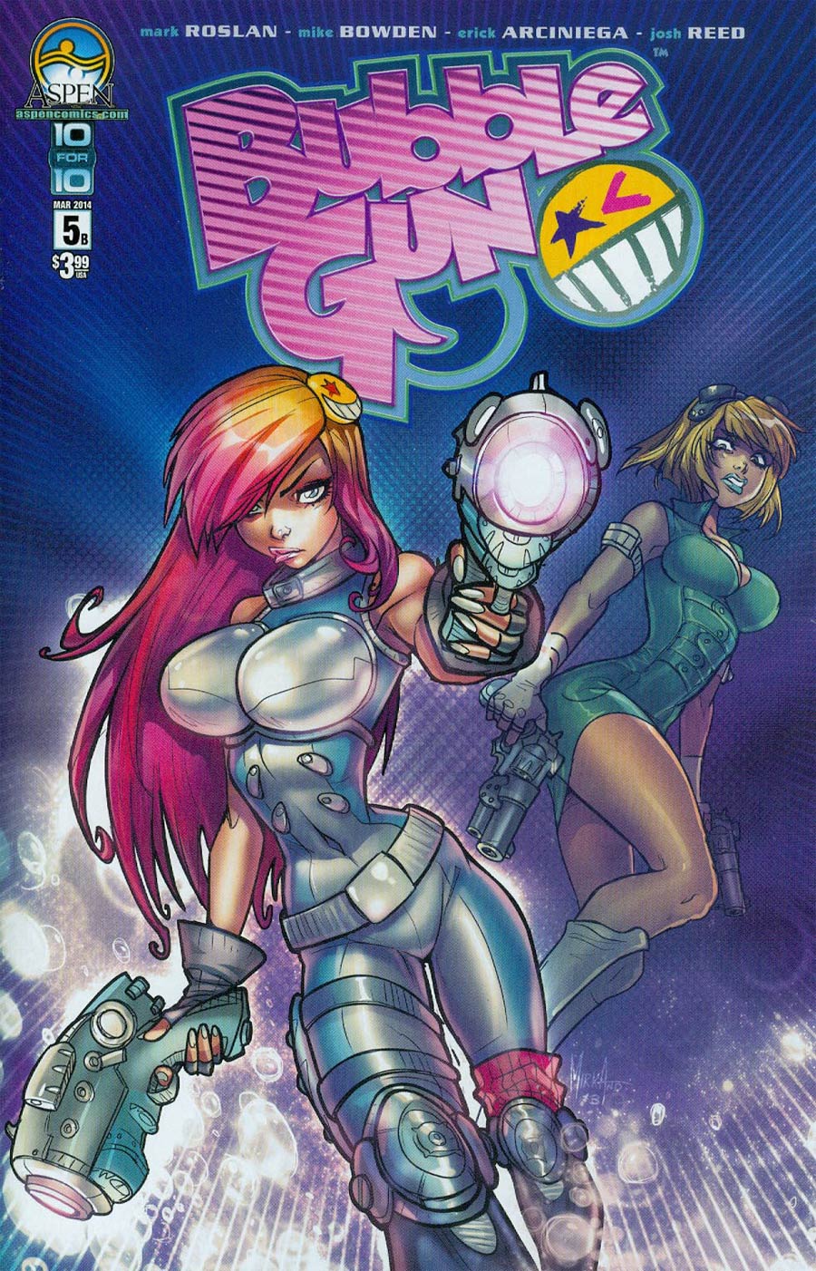 Bubblegun #5 Cover B Mirka Andolfo