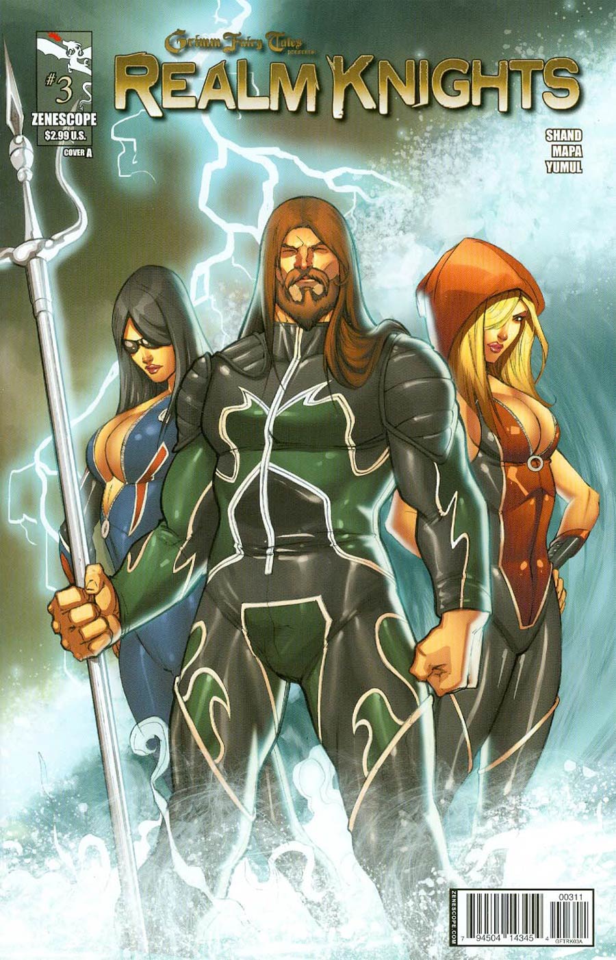 Grimm Fairy Tales Presents Realm Knights #3 Cover A Pasquale Qualano