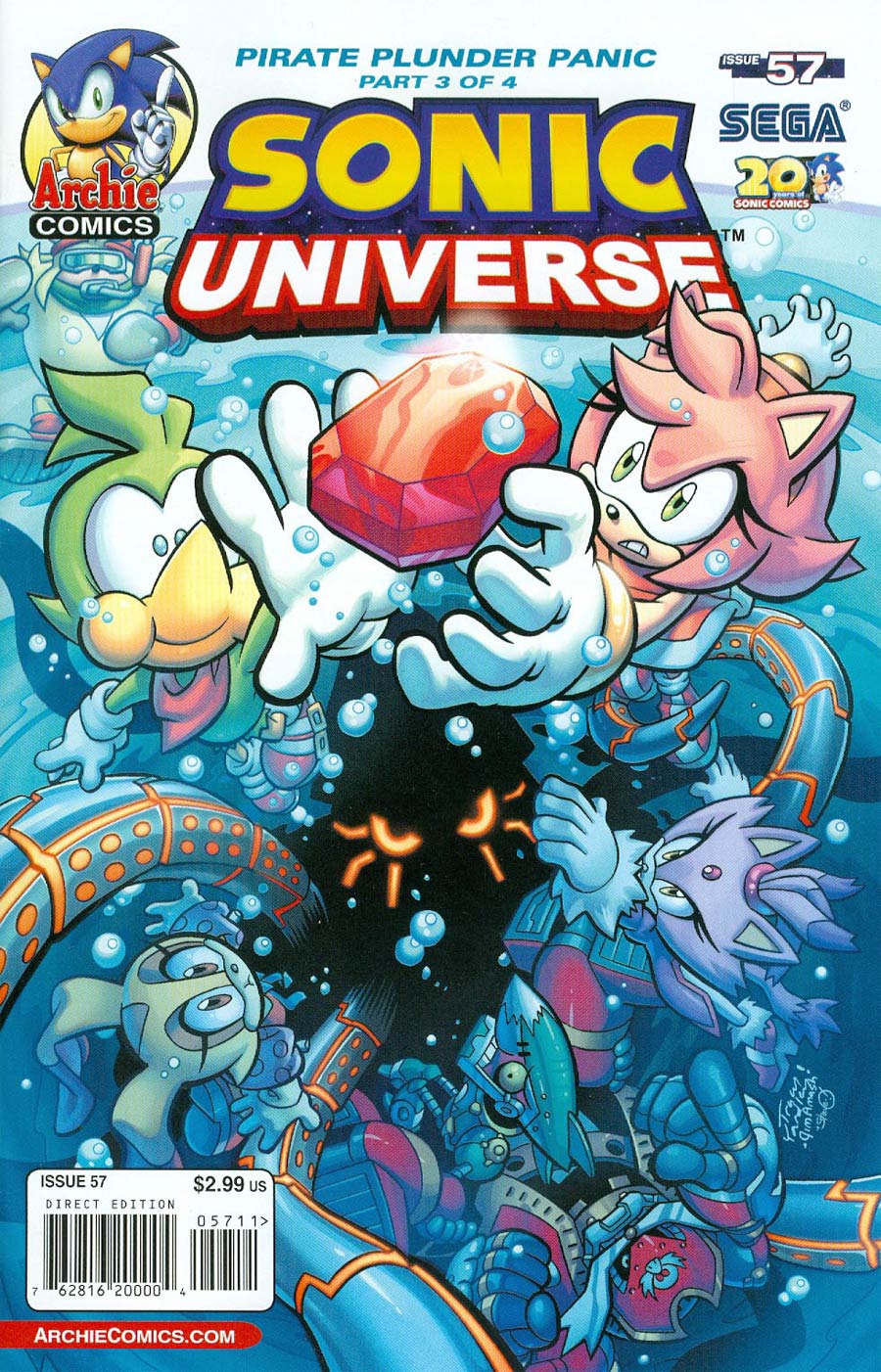 Sonic Universe #57 Cover A Regular Tracy Yardley Cover