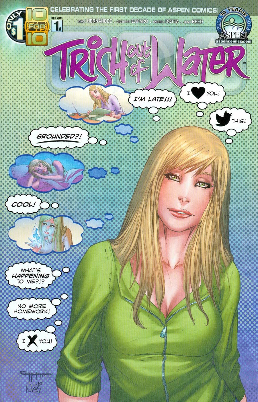 Trish Out Of Water #1 Cover A Regular Direct Market Cover