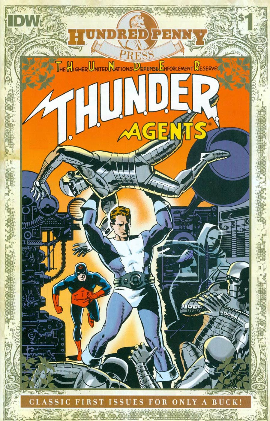 THUNDER Agents Classic Hundred Penny Press Edition