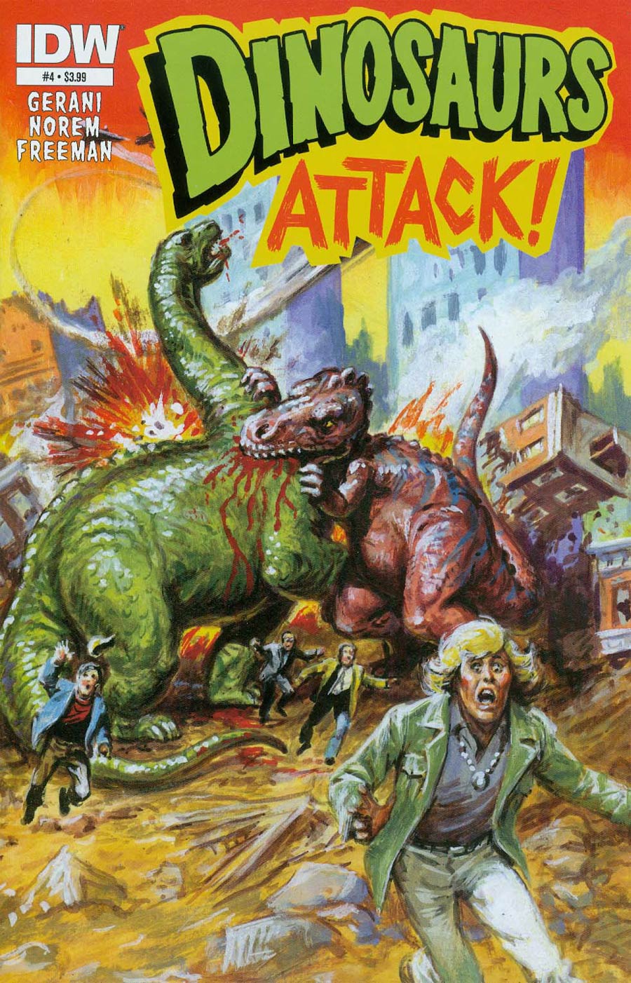 Dinosaurs Attack #4
