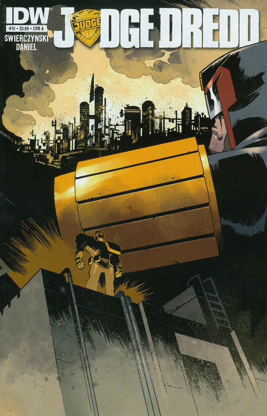 Judge Dredd Vol 4 #12 Cover A Regular Nelson Daniel Cover