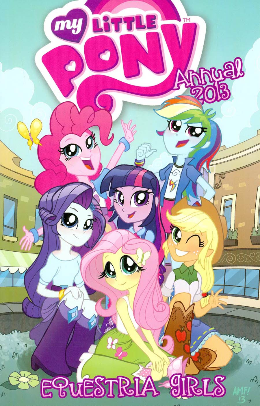 My Little Pony Annual 2013 Cover A Regular Tony Fleecs Cover