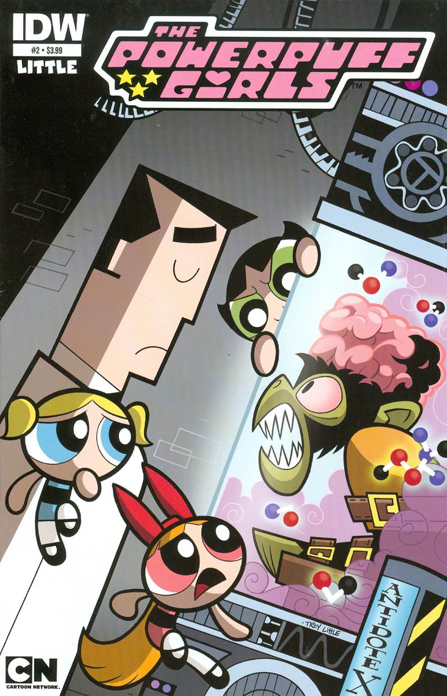 Powerpuff Girls Vol 2 #2 Cover A Regular Troy Little Cover