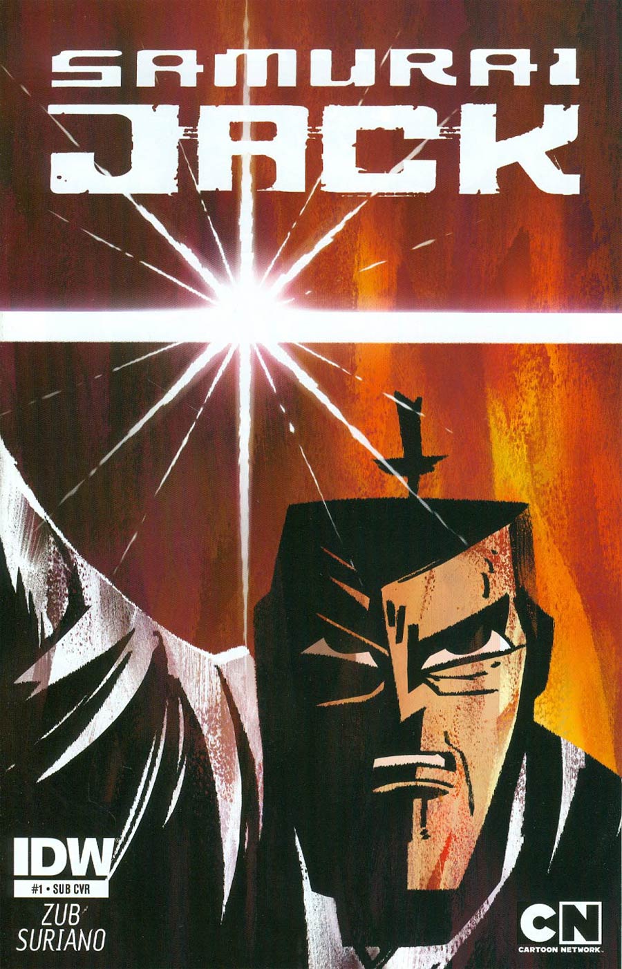 Samurai Jack #1 Cover B Variant Genndy Tartakovsky Subscription Cover