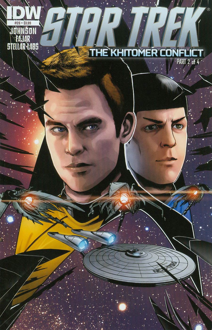 Star Trek (IDW) #26 Cover A Regular Erfan Fajar Cover