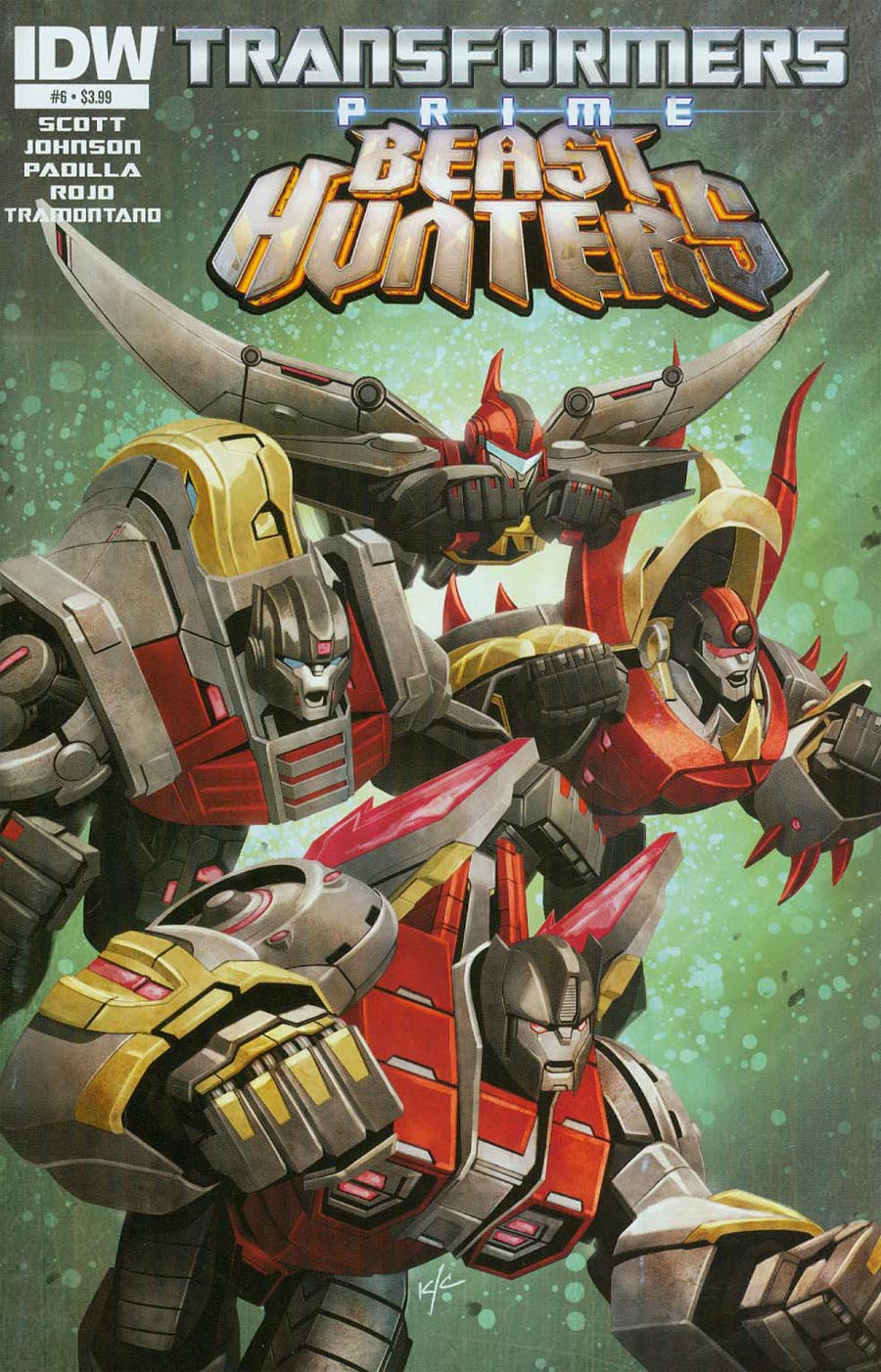 Transformers Prime Beast Hunters #6 Cover A Regular Ken Christiansen Cover