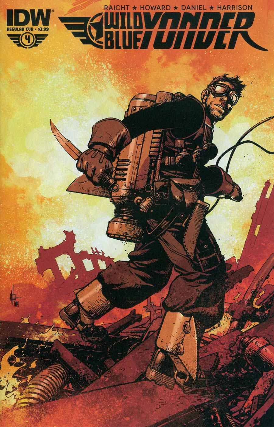 Wild Blue Yonder #4 Cover A Regular Zach Howard Cover