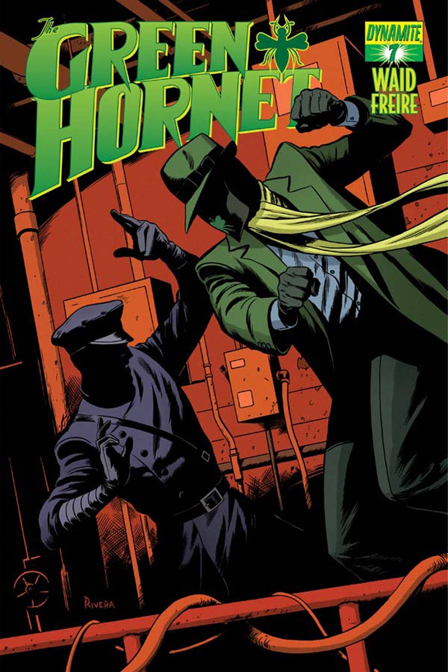 Mark Waids Green Hornet #7 Cover A Regular Paolo Rivera Cover