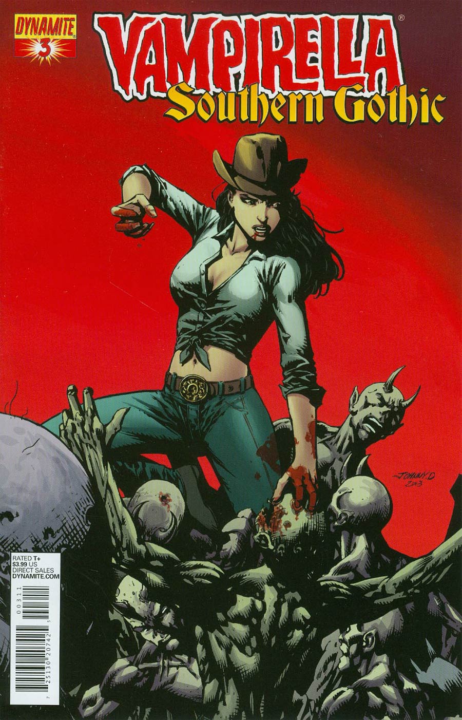 Vampirella Southern Gothic #3 Cover A Regular Johnny Desjardins Cover