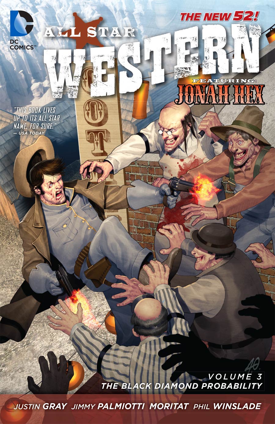 All Star Western (New 52) Vol 3 Black Diamond Probability TP