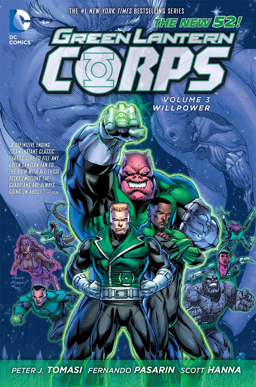 Green Lantern Corps (New 52) Vol 3 Willpower HC