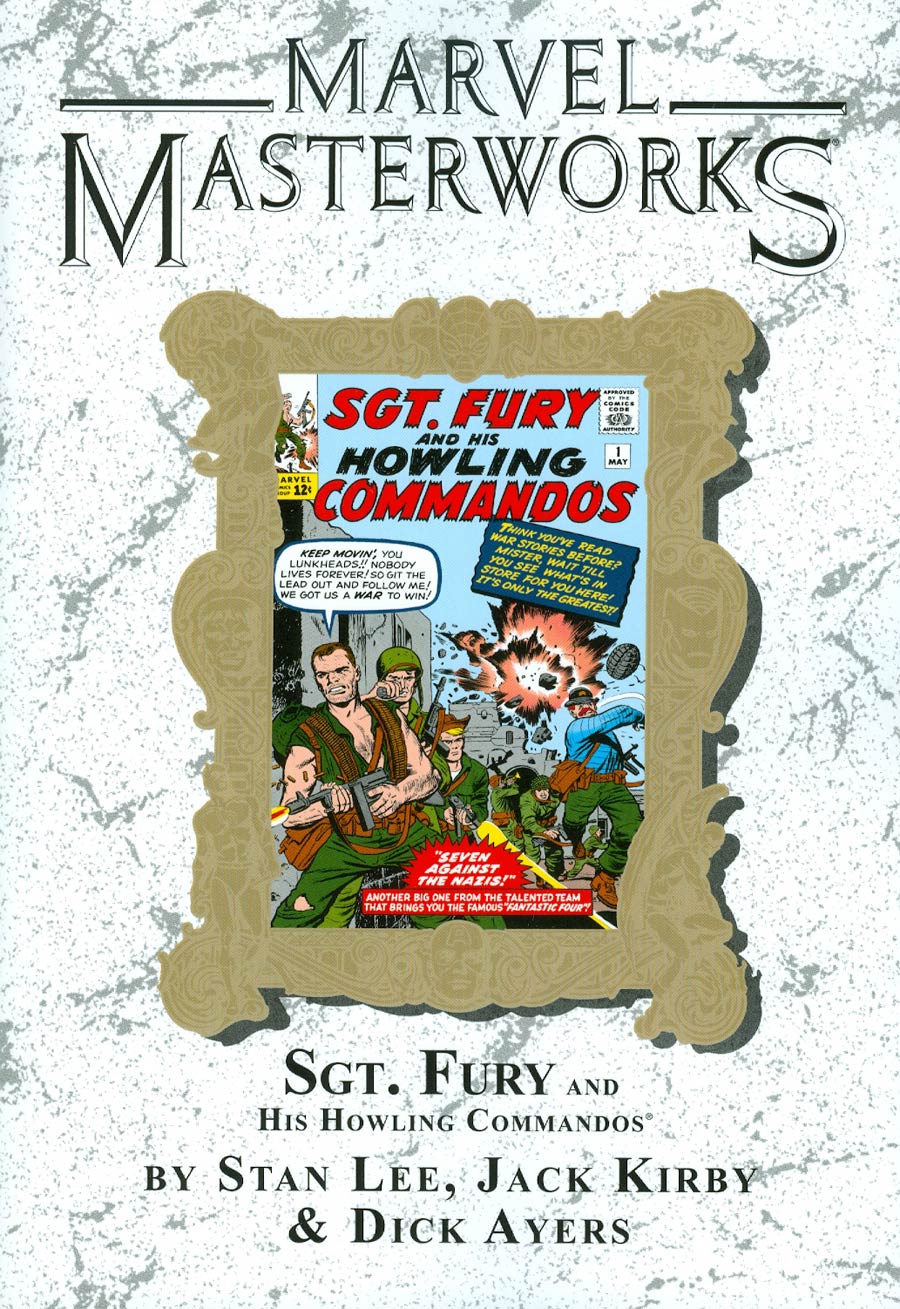 Marvel Masterworks Sgt Fury Vol 1 TP Direct Market Edition
