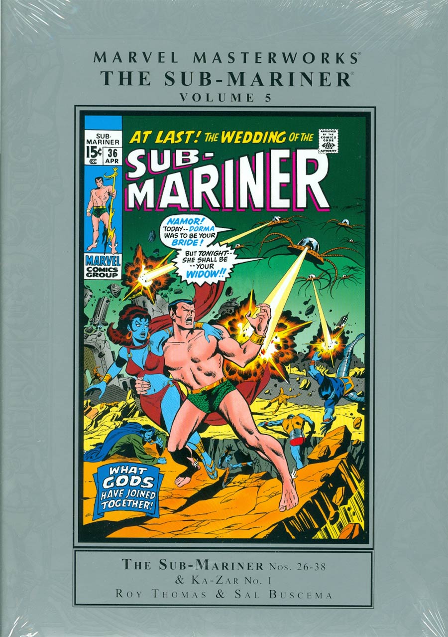 Marvel Masterworks Sub-Mariner Vol 5 HC Regular Dust Jacket