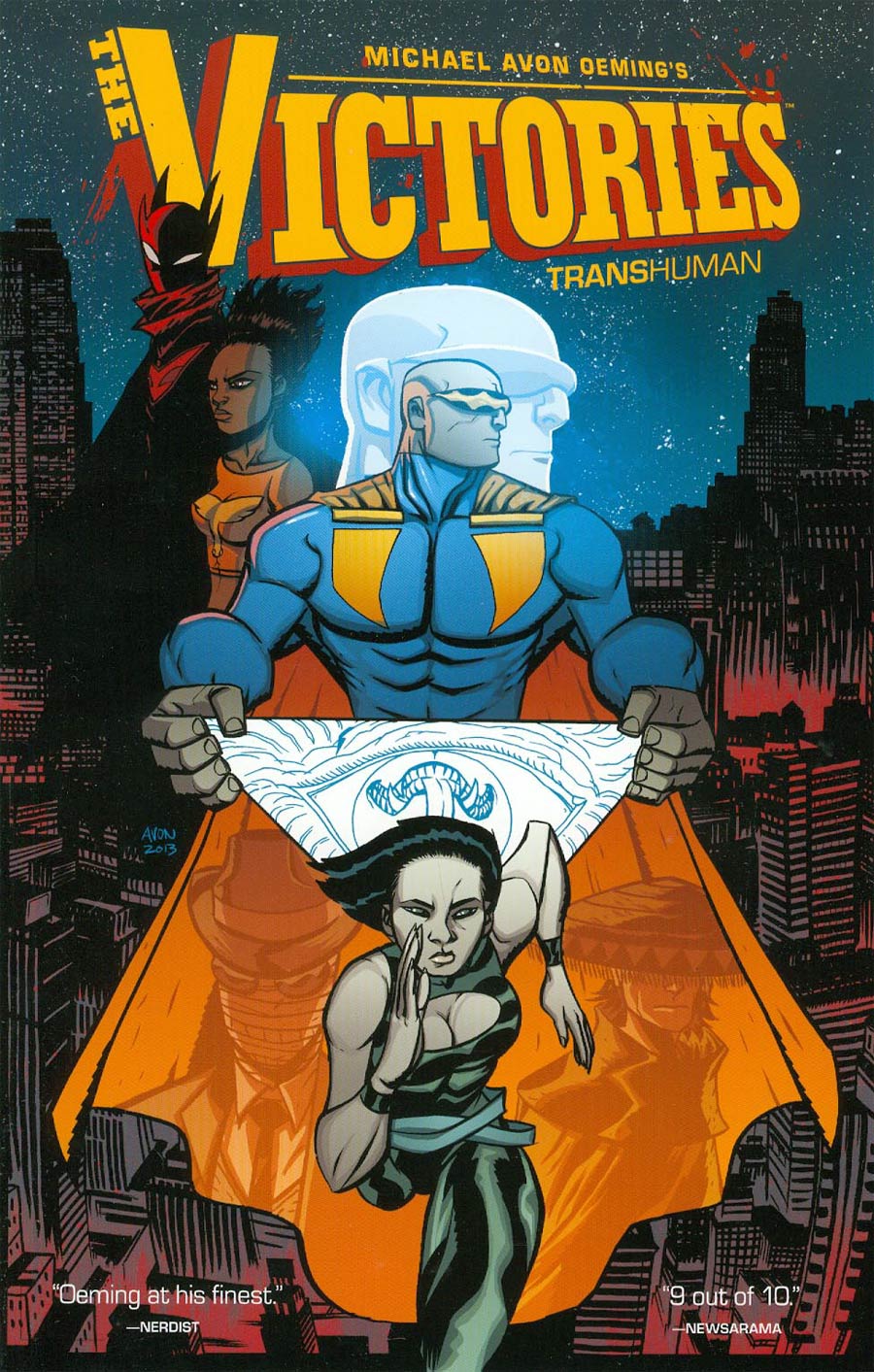 Michael Avon Oemings Victories Vol 2 Transhuman TP