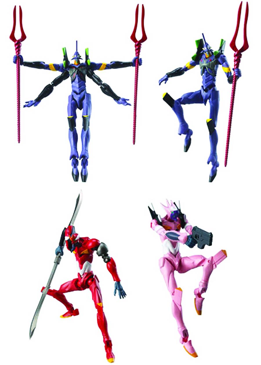 Evangelion 3.0 You Can (Not) Redo Assault Action Q - Box Of 8 Figures