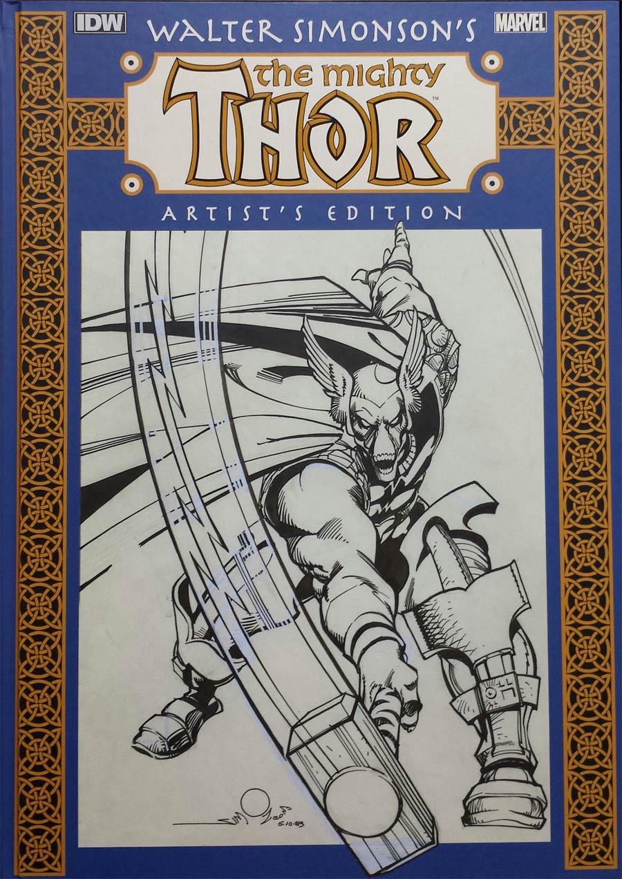 Walter Simonsons Mighty Thor Artists Edition HC New Printing