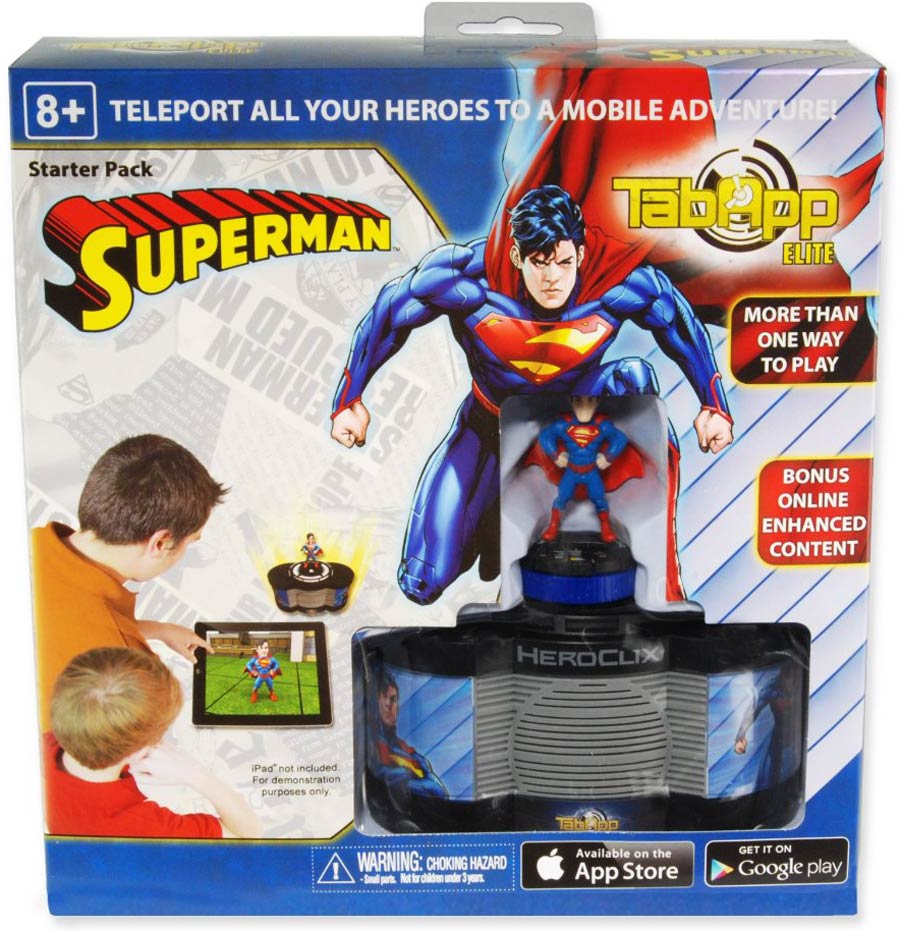 DC HeroClix Superman TabApp Elite Starter