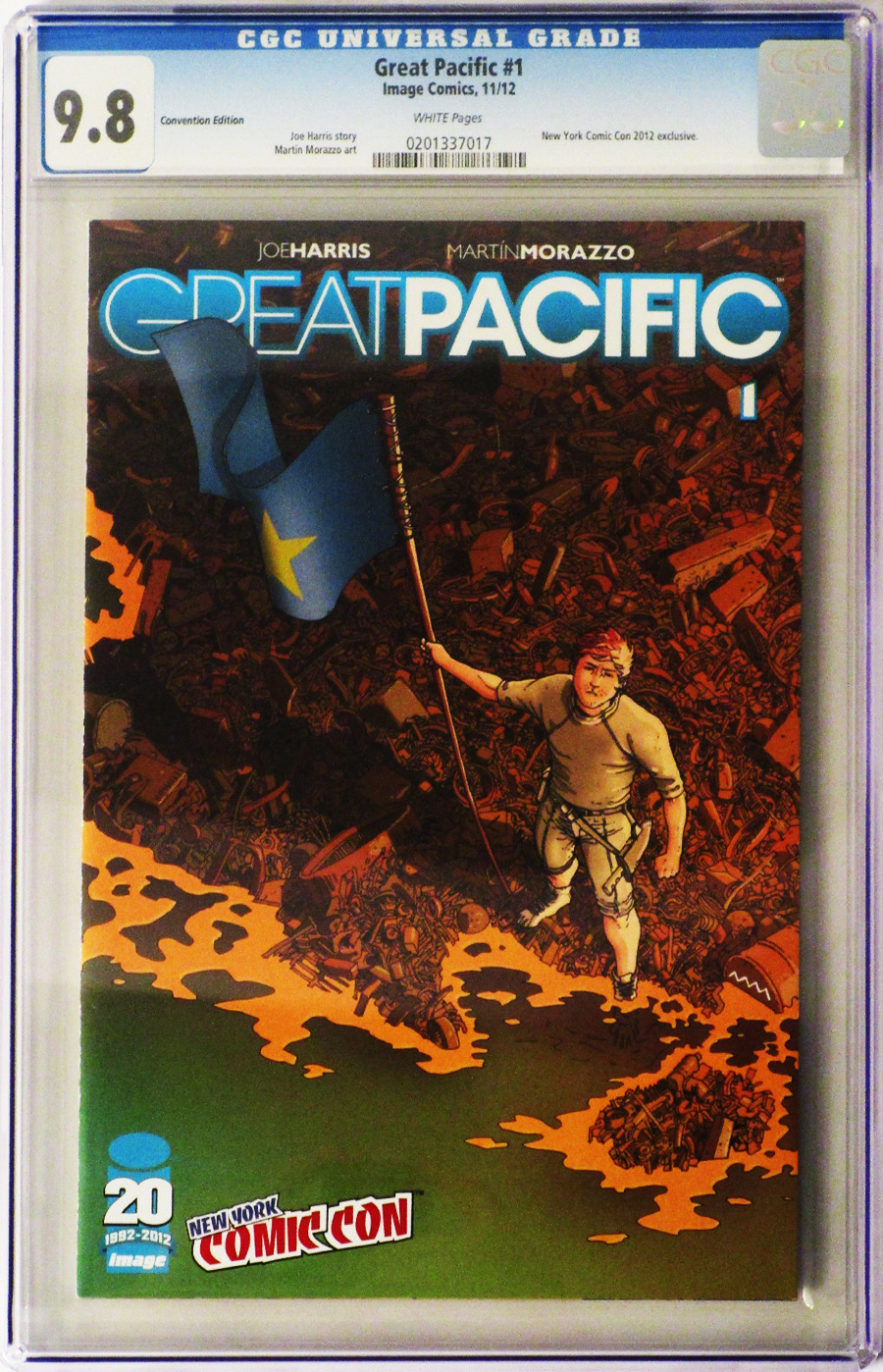 Great Pacific #1 Cover C 1st Ptg NYCC Exclusive Cover CGC 9.8
