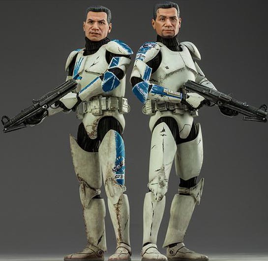 Star Wars Clone Troopers Echo And Fives 12-Inch Action Figures