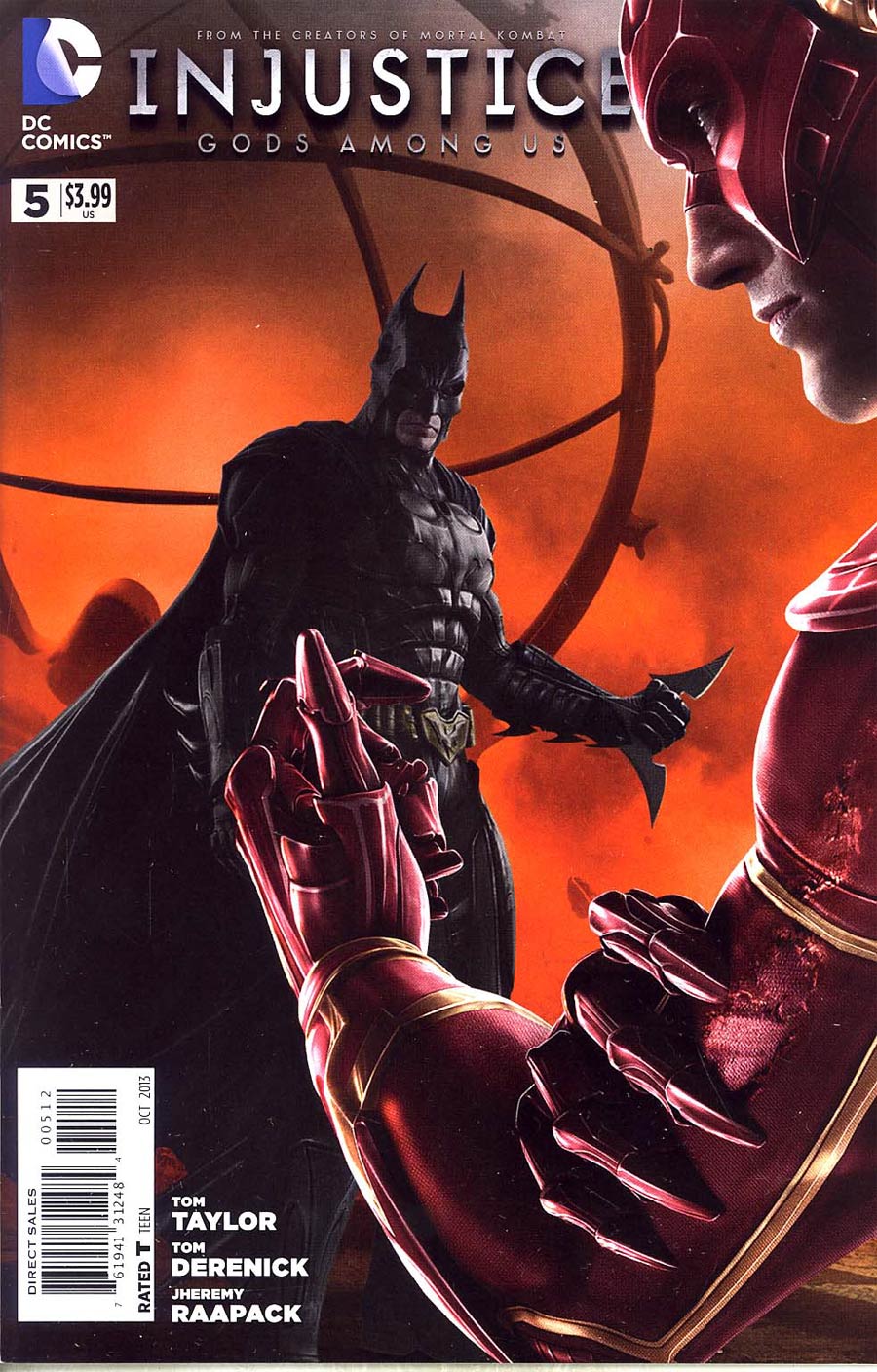 Injustice Gods Among Us #5 Cover B 2nd Ptg