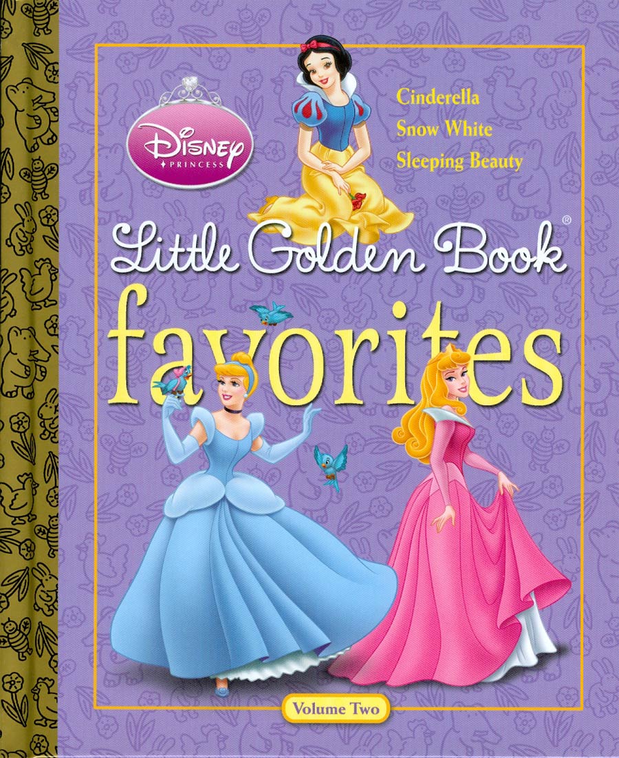Disney Princess Little Golden Book Favorites Vol 2 HC