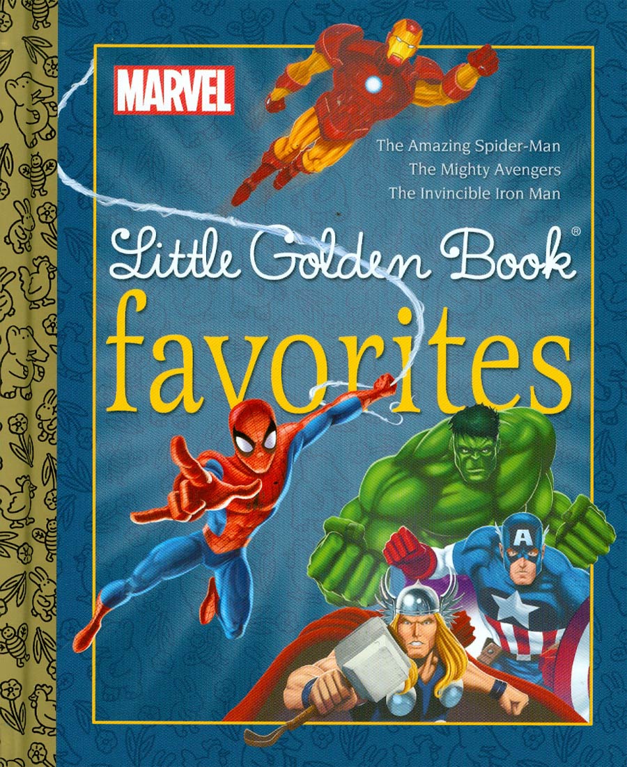 Marvel Heroes Little Golden Book Favorites #1 HC